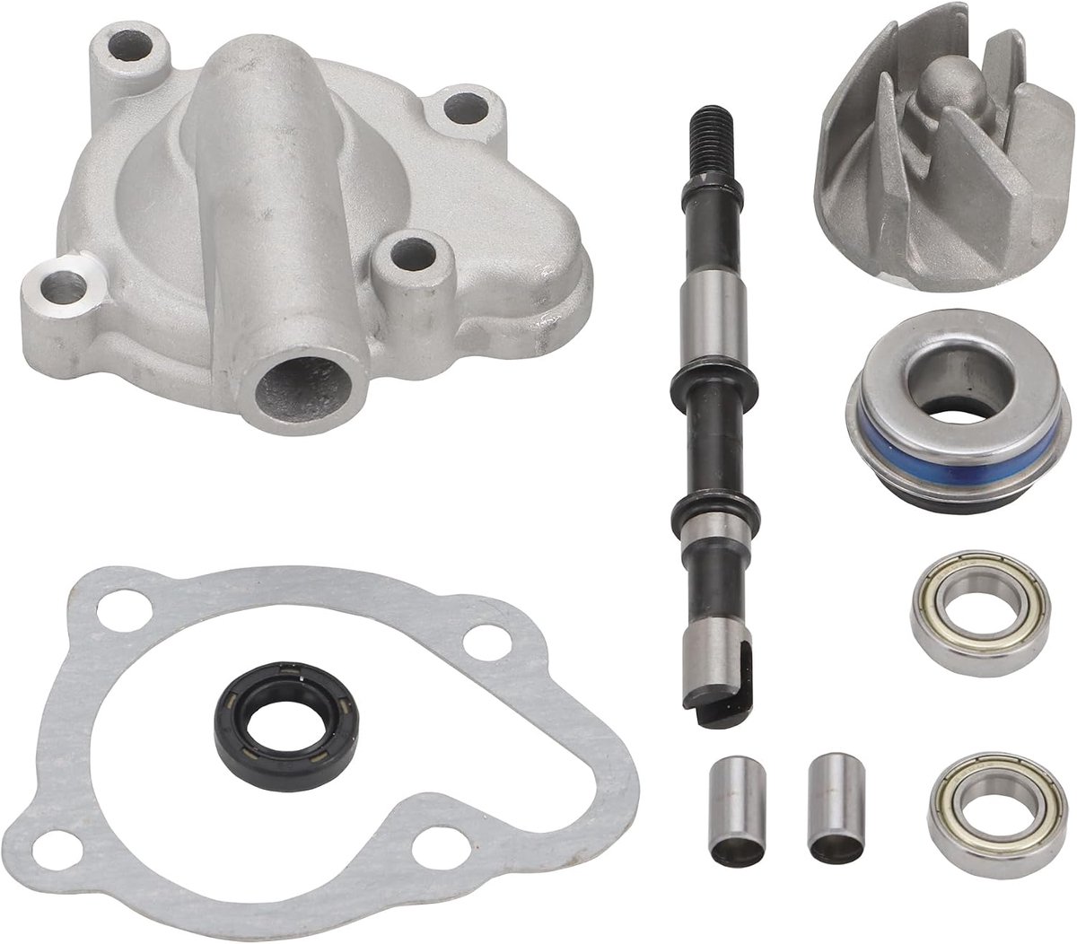 SnelShoppen - Waterpomp Assemblage Vervanging voor CN250 CH250 250cc Watergekoelde ATV Scooter Go Kart - Eenvoudig te Installeren - Hoogwaardige Mater