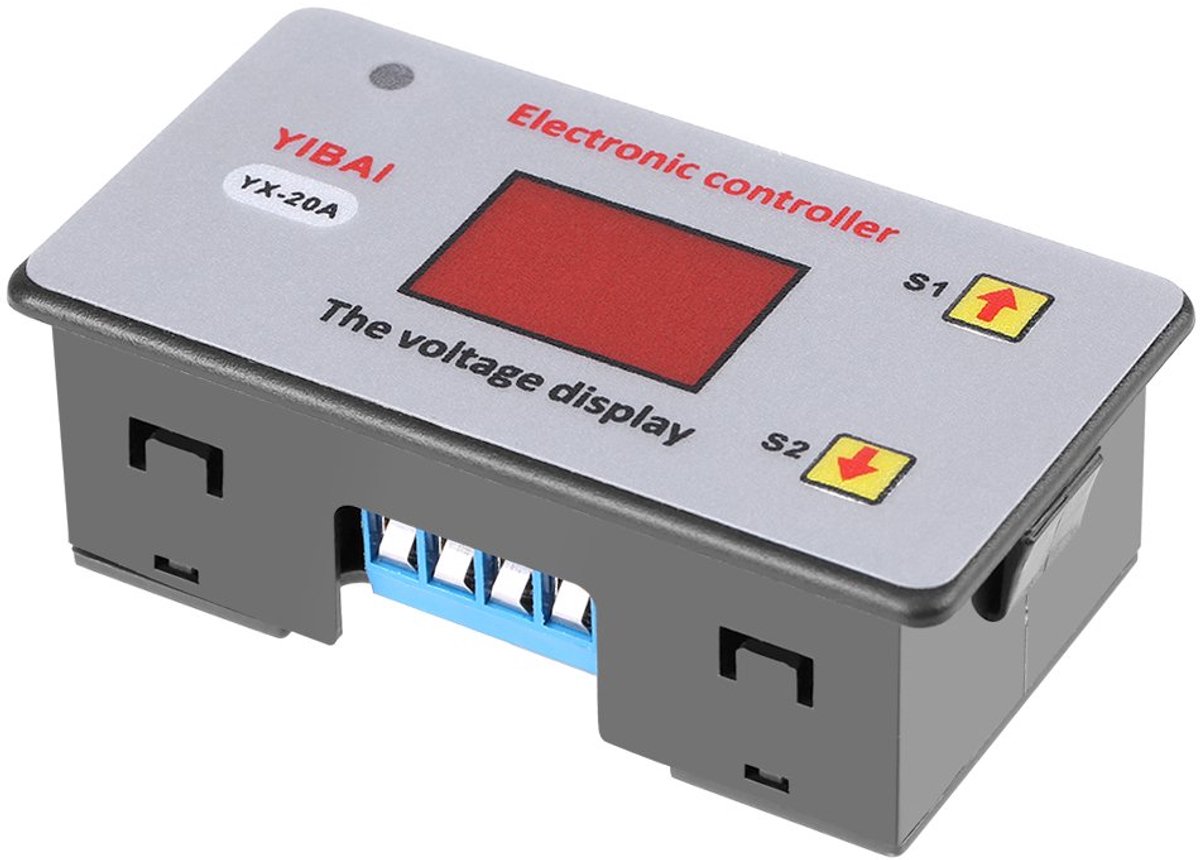 SnelShoppen - Automatische Onder spanning Schakelaar voor 12V Accu - Batterij Bescherming - Laagspanningsbeveiliging - Ideaal voor Camping, Voertuigen