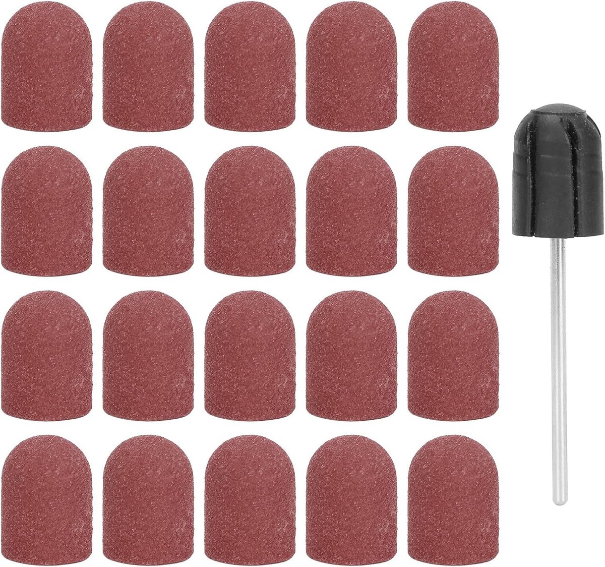 Schuurdoppen 20 Stuks - Professionele Nagelboren - Schuurbanden - Manicure/Pedicure - Eenvoudig te Installeren - Duurzaam en Efficiënt