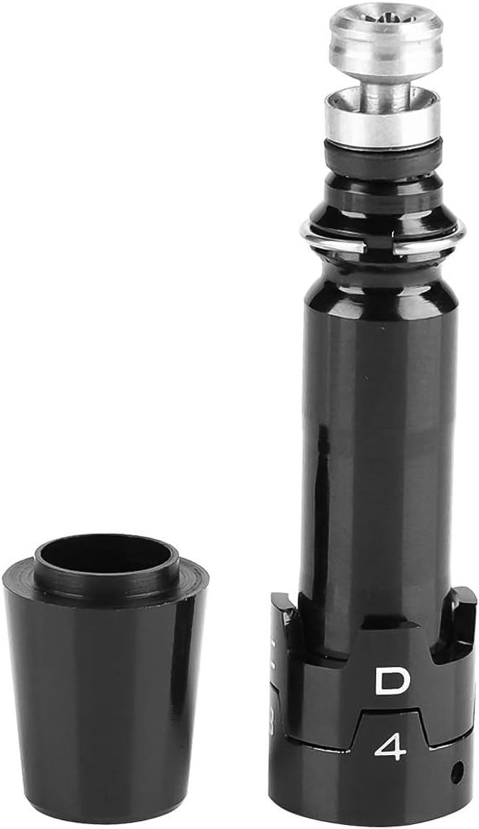 SnelShoppen - Golfclub Adapter Socket Vervangingsadapter voor Driver - Duurzaam Aluminium Legering - Geschikt voor TS2 en TS3 - Golfaccessoires voor V