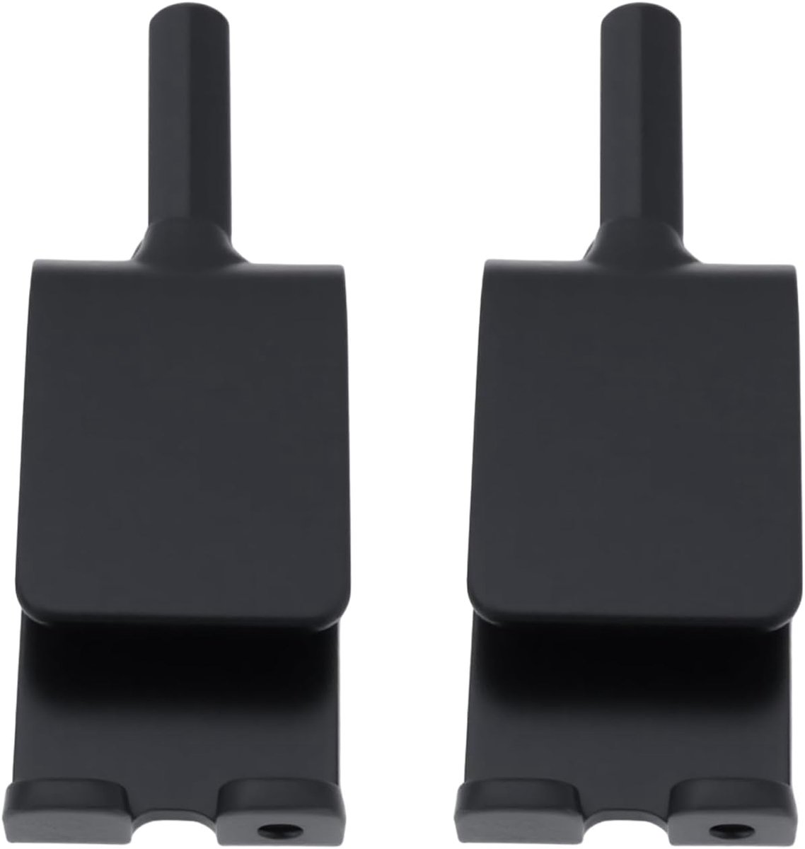 SnelShoppen - 2Pcs IJsanker Power Boor Adapter voor IJsvisserij, Kamperen, Buitensport 11.5x4x7.5cm Zwart
