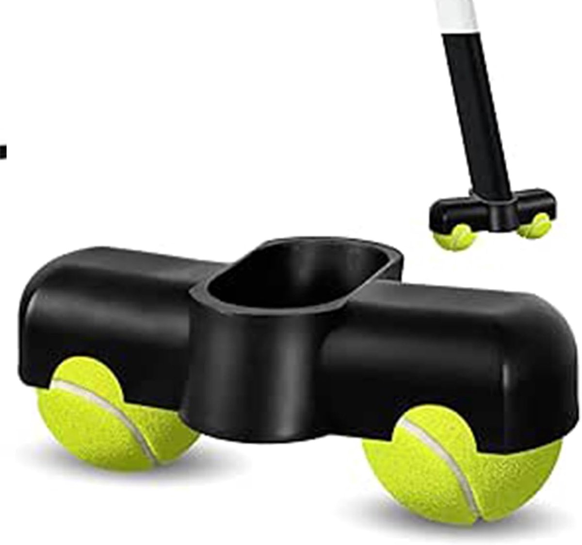 SnelShoppen - Rocker Plate Voeten voor Indoor Fietstrainer met Tennisballen - Geschikt voor Zwift, Duurzaam en Stabiel - Fietsaccessoires voor Thuistr