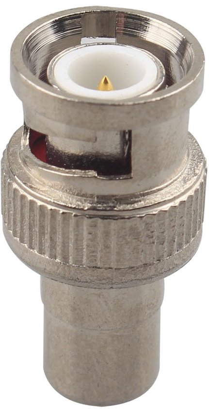 10PCS BNC Male to RCA Female RF Coaxial Connector Coax RG6 Coupler ...