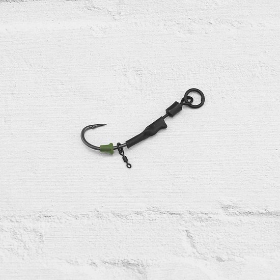 Dailygoods- Vishaak 12 Stuks - Ronnie Vishaak - Anti Bodem Vishaak - Koolstofstaal - Sterke Penetrerende Kracht - Micro Wartel Inclusief - Visgerei van Dailygoods — afbeelding 4