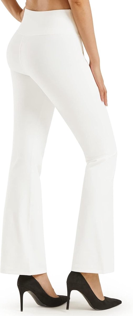 Bootcut Yoga Pants voor Dames met Pockets - Hoge Taille Sportbroek voor Workout en Casual Gebruik met Buikcontrole — afbeelding 4
