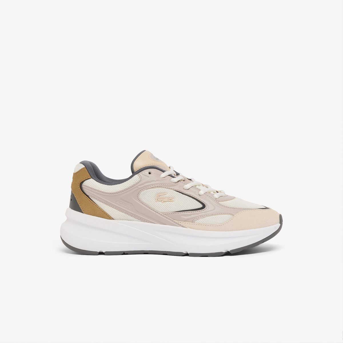Lacoste RUN SET LUX 2261 SMA OFF WHT/WHT Heren Sneakers off Wit