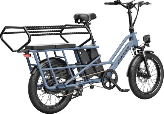 FAFREES Elektrische Bakfiets met Kinderzitjes