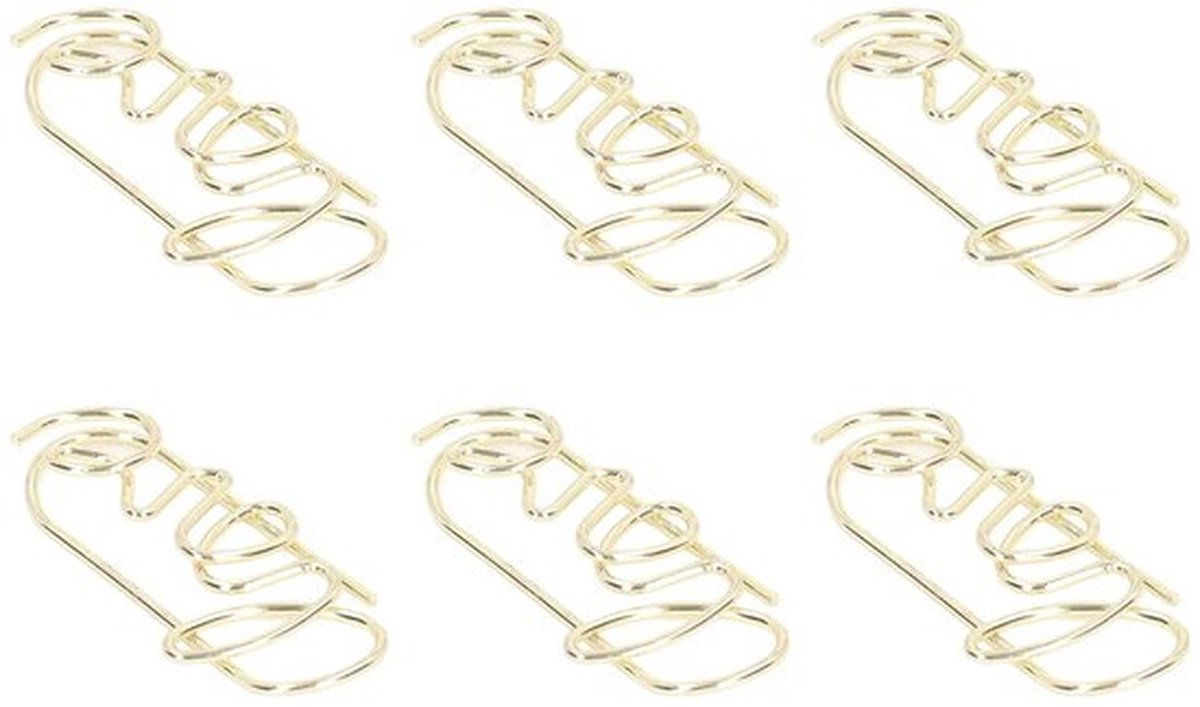 Mini Paper Clips #2 - Hartvormige Papieren Clips - 100 Stuks - Schattig en Duurzaam