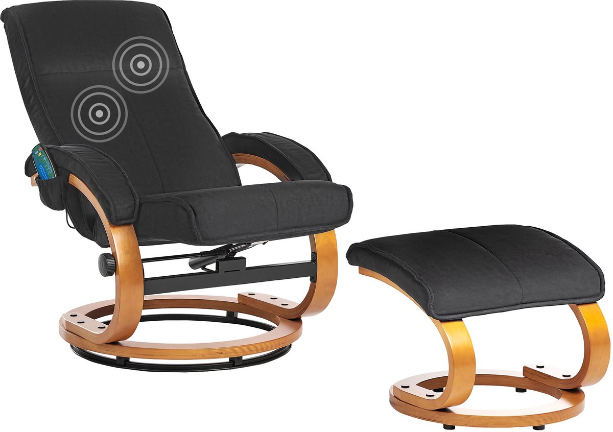 HERO - Fauteuil - Zwart - Polyester