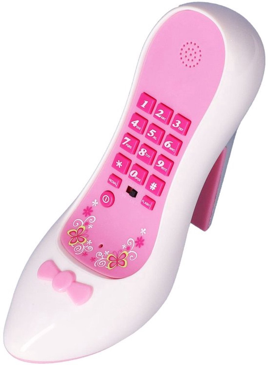 Vaste telefoon, hoge hakken novelty grappige vorm vaste telefoon met bel opslagfunctie, cadeaus voor geliefden, vrienden of decoratie (#3)