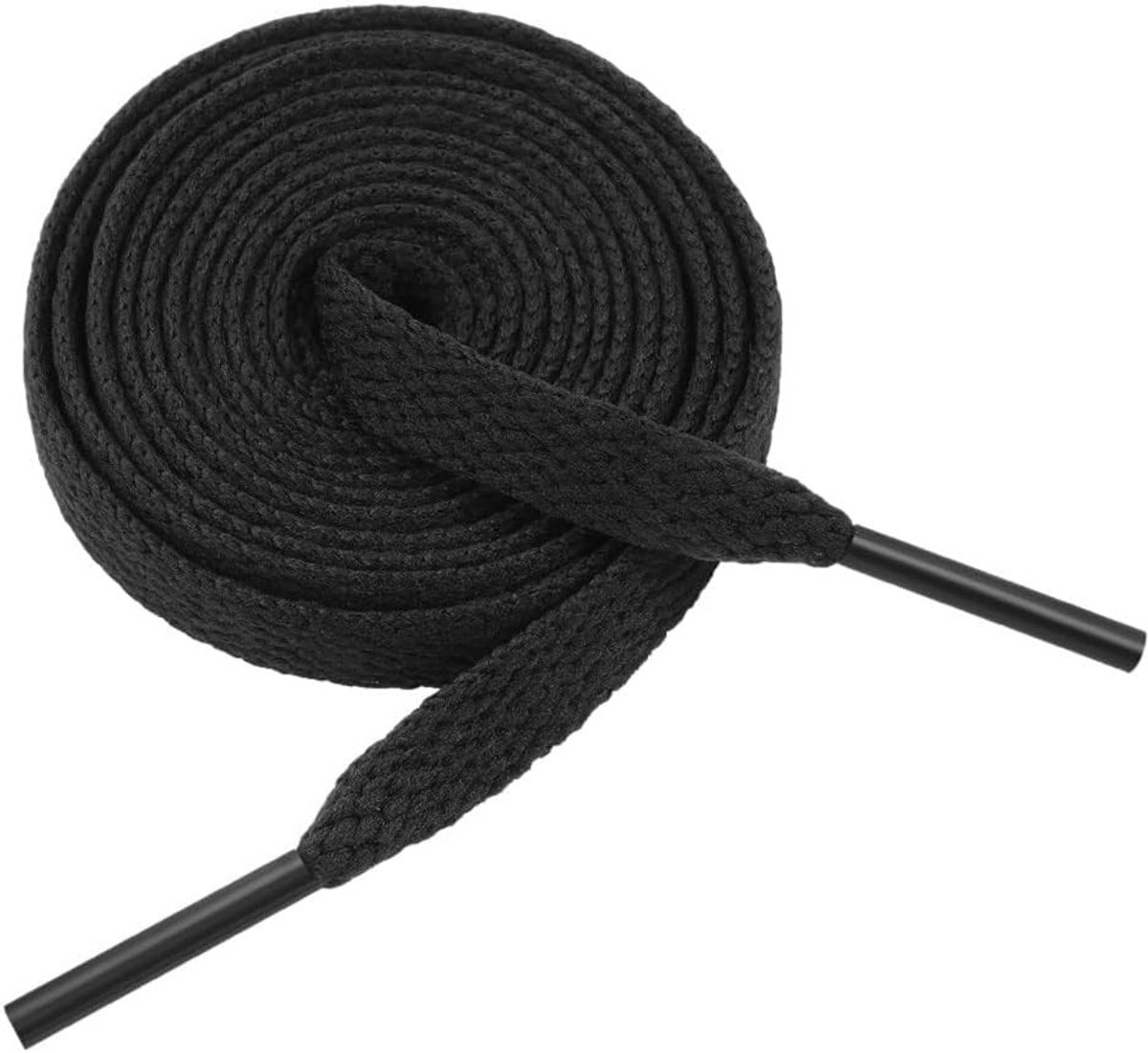 Duurzame platte veters van 8 mm breed, scheurvast en ideaal voor sportschoenen, hardloopschoenen en casual schoenen