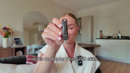 Xedor® Plus - USB Stick - 256 GB - 3200Mbps - USB C en A - iPhone en Android