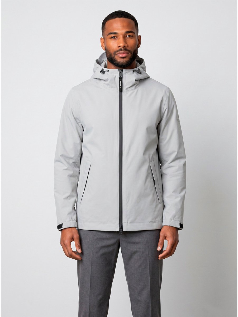ECOALF Diluvio jas grijsblauw