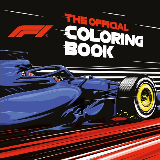 The Official F1 Coloring Book - cover