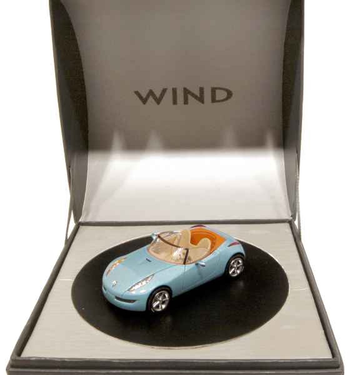 Modelauto Renault Wind blue met. - Schaal 1:43