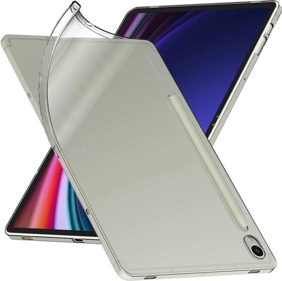 ebestStar - Hoes geschikt voor Samsung Galaxy Tab S9, 5G, Back Cover, Beschermhoes anti-luchtbellen hoesje, Transparant