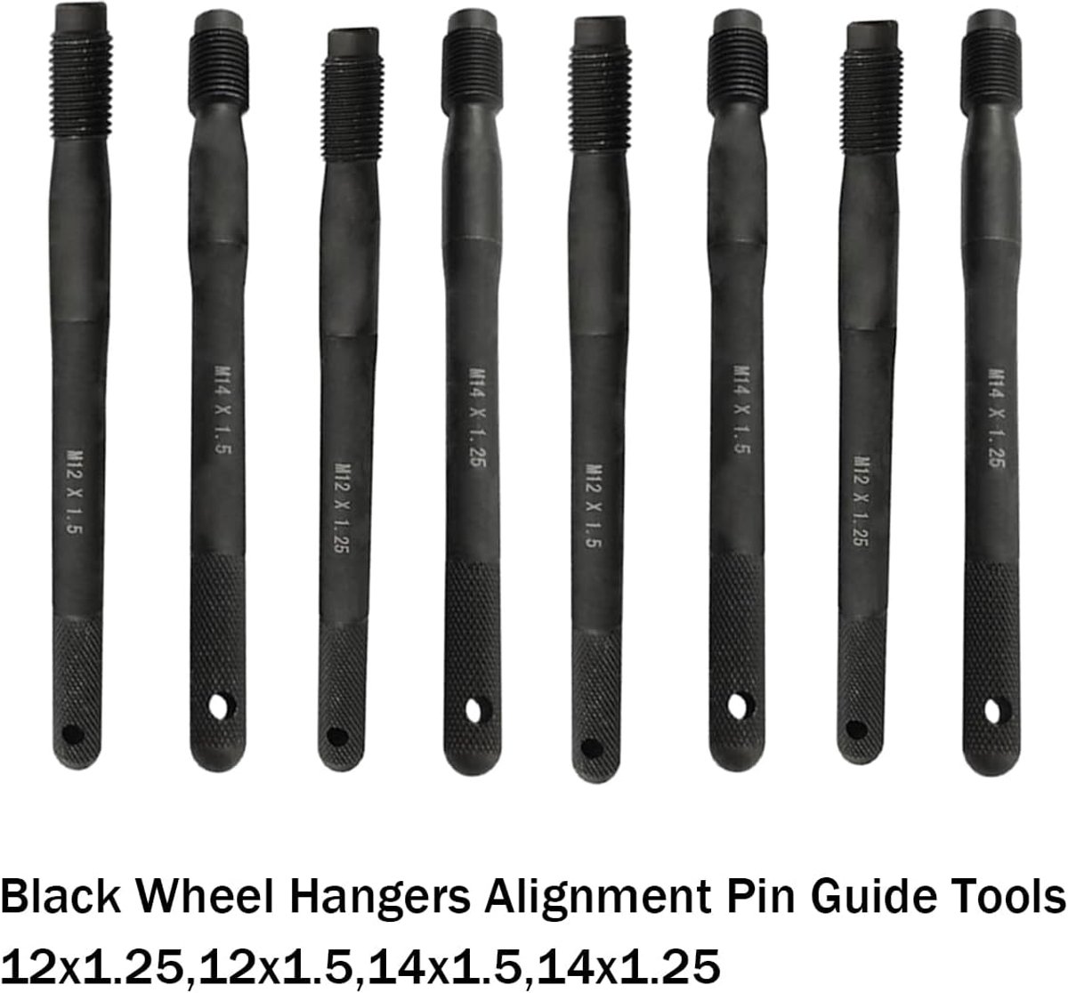 SnelShoppen - JNNJ Wheel Alignment Pin M14 x 1.5 - Hoogwaardige Wielgeleidingspin, Wielbout, Alignmentsysteem, Carbon Staal, Corrosiebestendig, Voor A