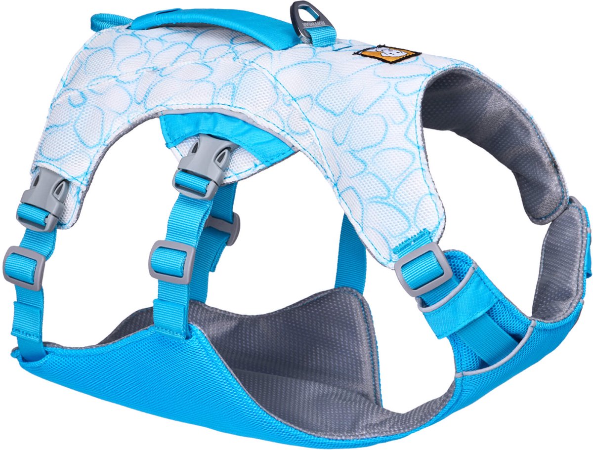 Ruffwear Swamp Cooler Harness - Biolumin Blue - M