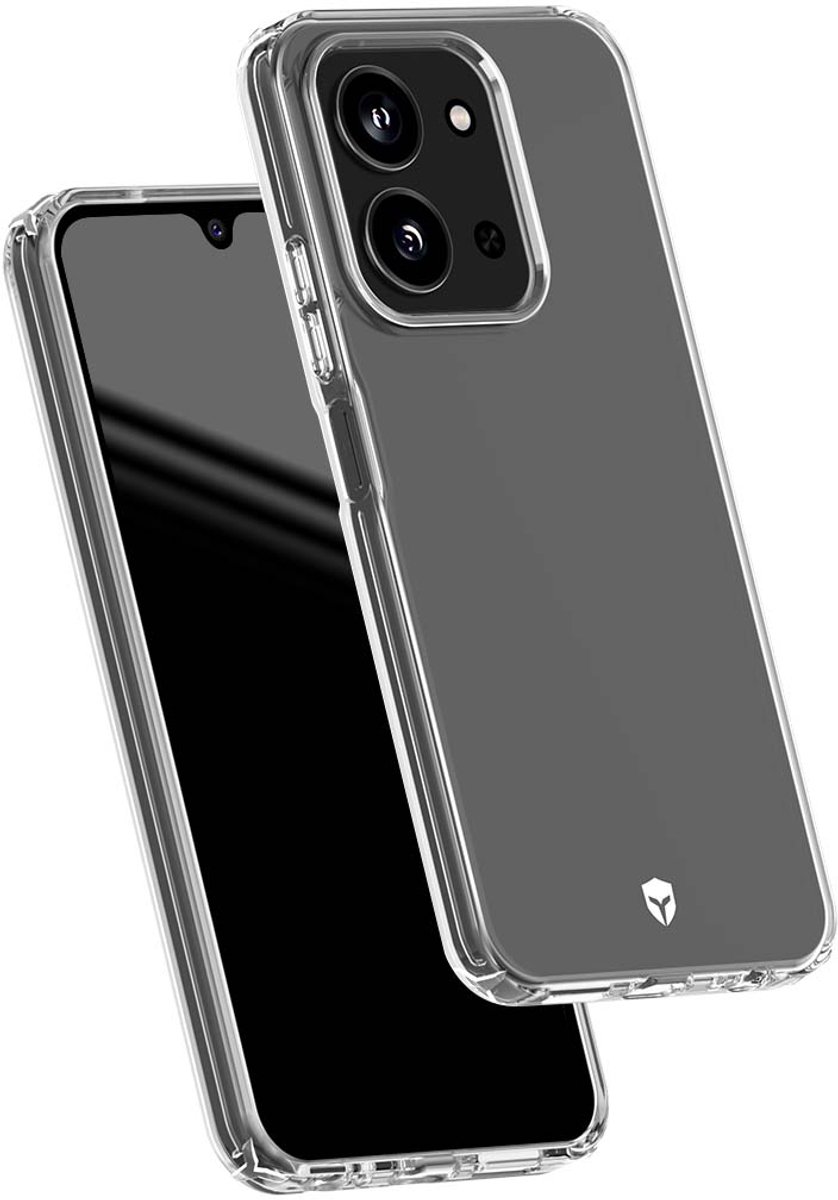 Force Case, Hoesje voor Redmi 15C FEEL serie Schokbestendig 2m Verhoogde Randen, Transparant