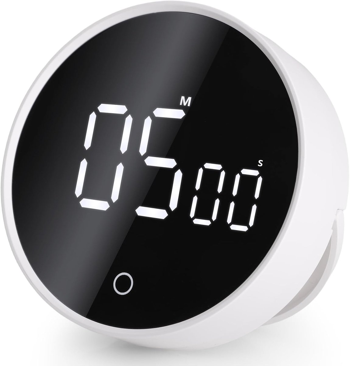 SnelShoppen - Digitale Keuken Timer - 199 Minuten Countdown en Countup - Grote LED Stopwatch met Volume Controle - Perfect voor Koken, Studie, Trainin