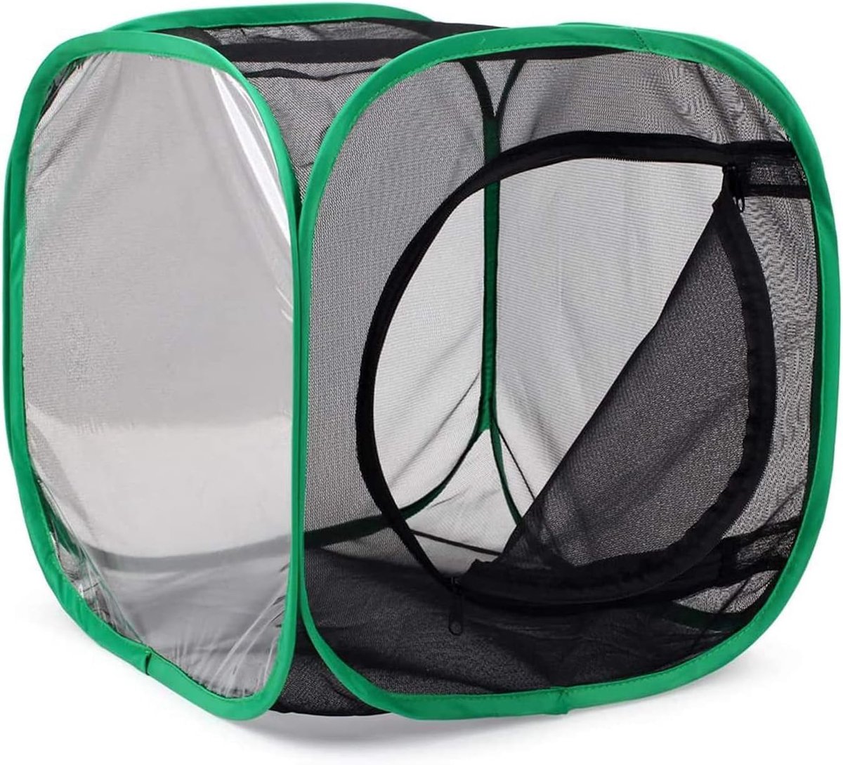 SnelShoppen - Insecten en Vlinders Kooi 30x30x30 cm, Insectenverblijven, Vlindertuin, Educatief Speelgoed, Transparant, Ideaal voor Kinderen en Tuin