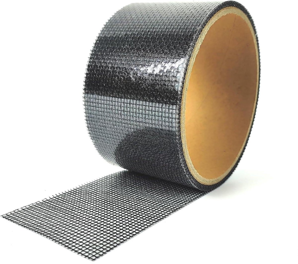 SnelShoppen - Reparatietape voor Raamhorren 5 cm x 5 m - Waterdichte Zelfklevende Tape voor Muggennetten, Insectenhorren en Vliegenschermen - Zwart -
