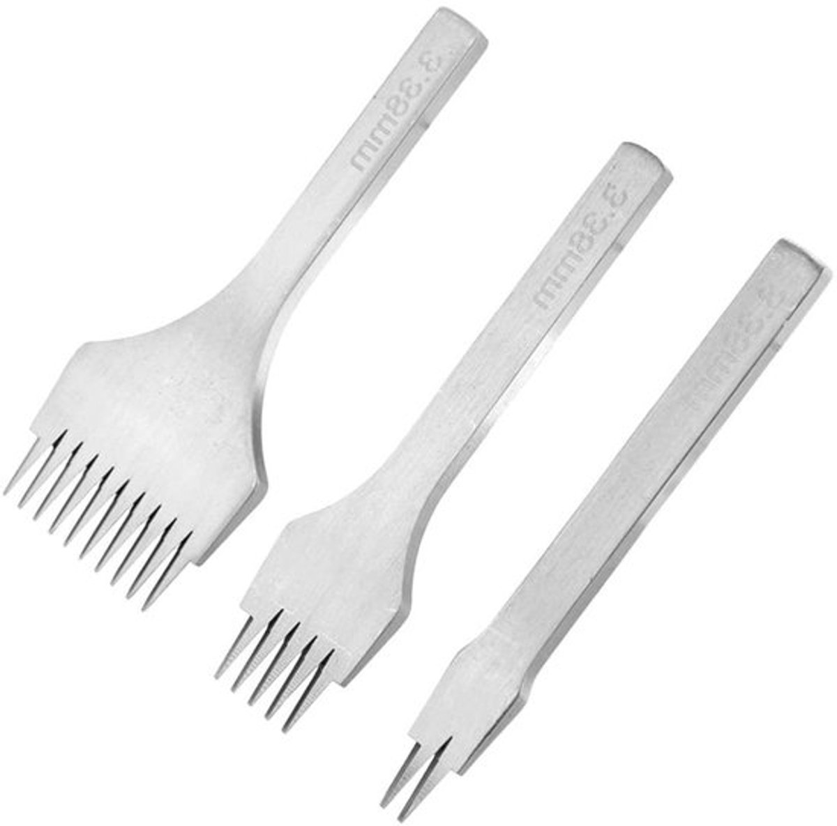 Steel Klopboor Tang voor Leer Bewerken - Precisie Perforator voor Leren Ambachten (3.38mm)