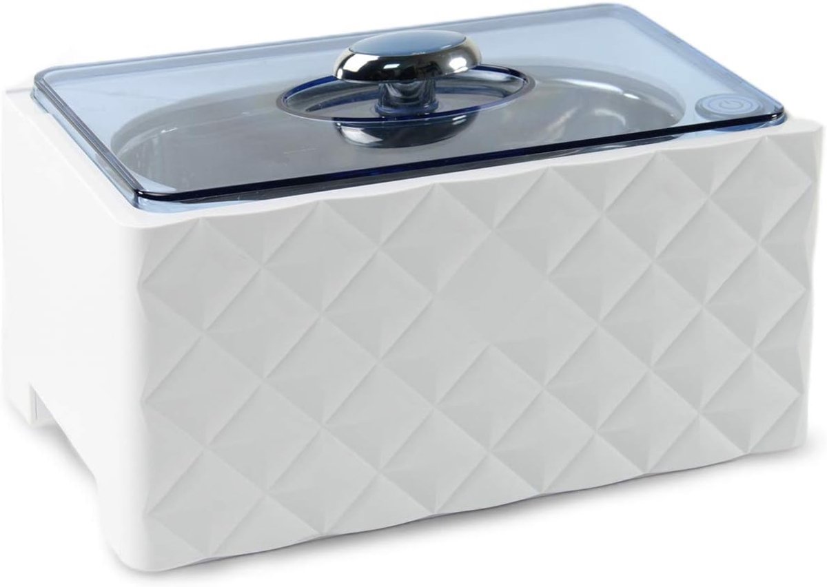 SnelShoppen - VLOXO Ultrasonic Cleaner 450 ml - Ultrasonische Reiniger voor Brillen, Horloges, Sieraden, Tandenborstels, Scheerapparaten, Tandprothese