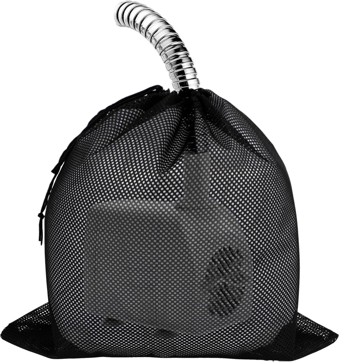 SnelShoppen - Pump Barrier Bag 45 x 45 cm - Filterzak voor Vijverpompen - Ultra Dunne Mesh met Trekkoord - Bescherming tegen Verstopping en Scheuren -