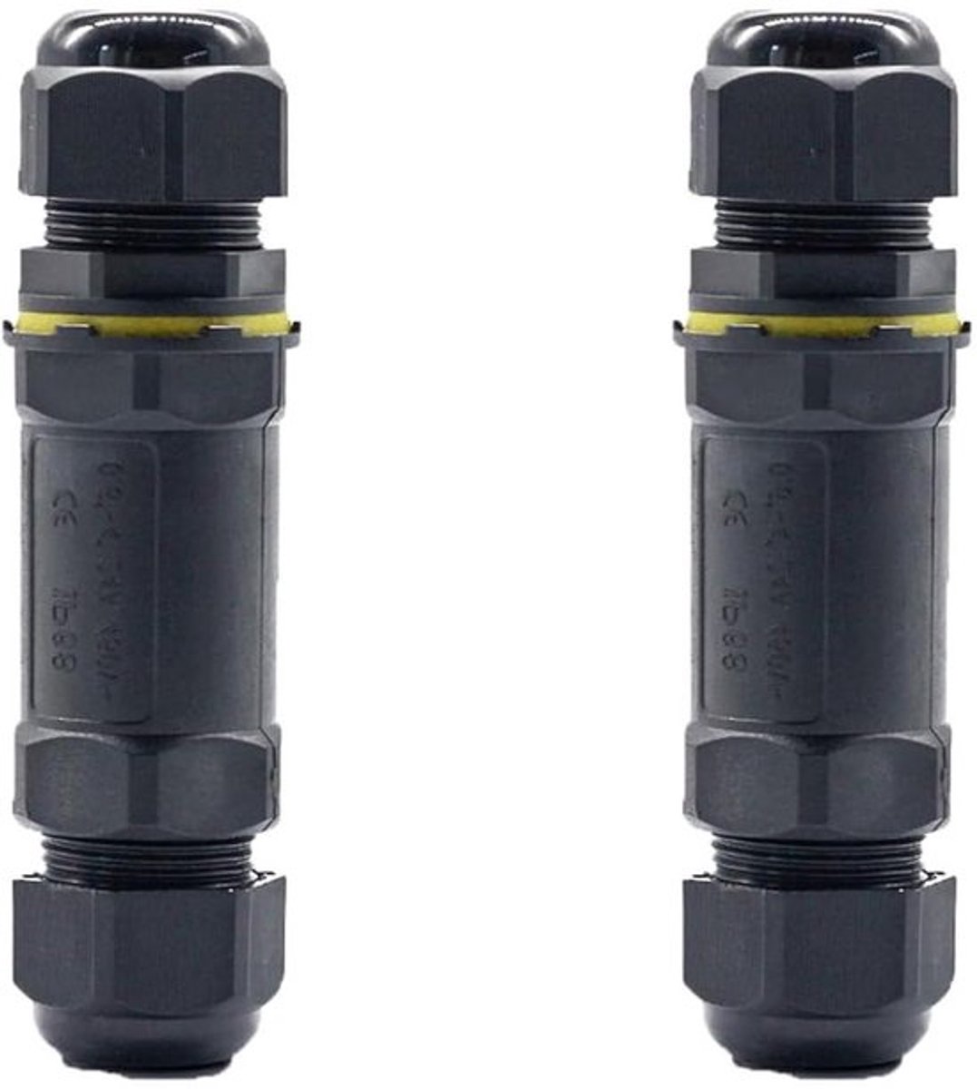 Waterdichte kabelconnector set voor buitenverlichting - 2 stuks