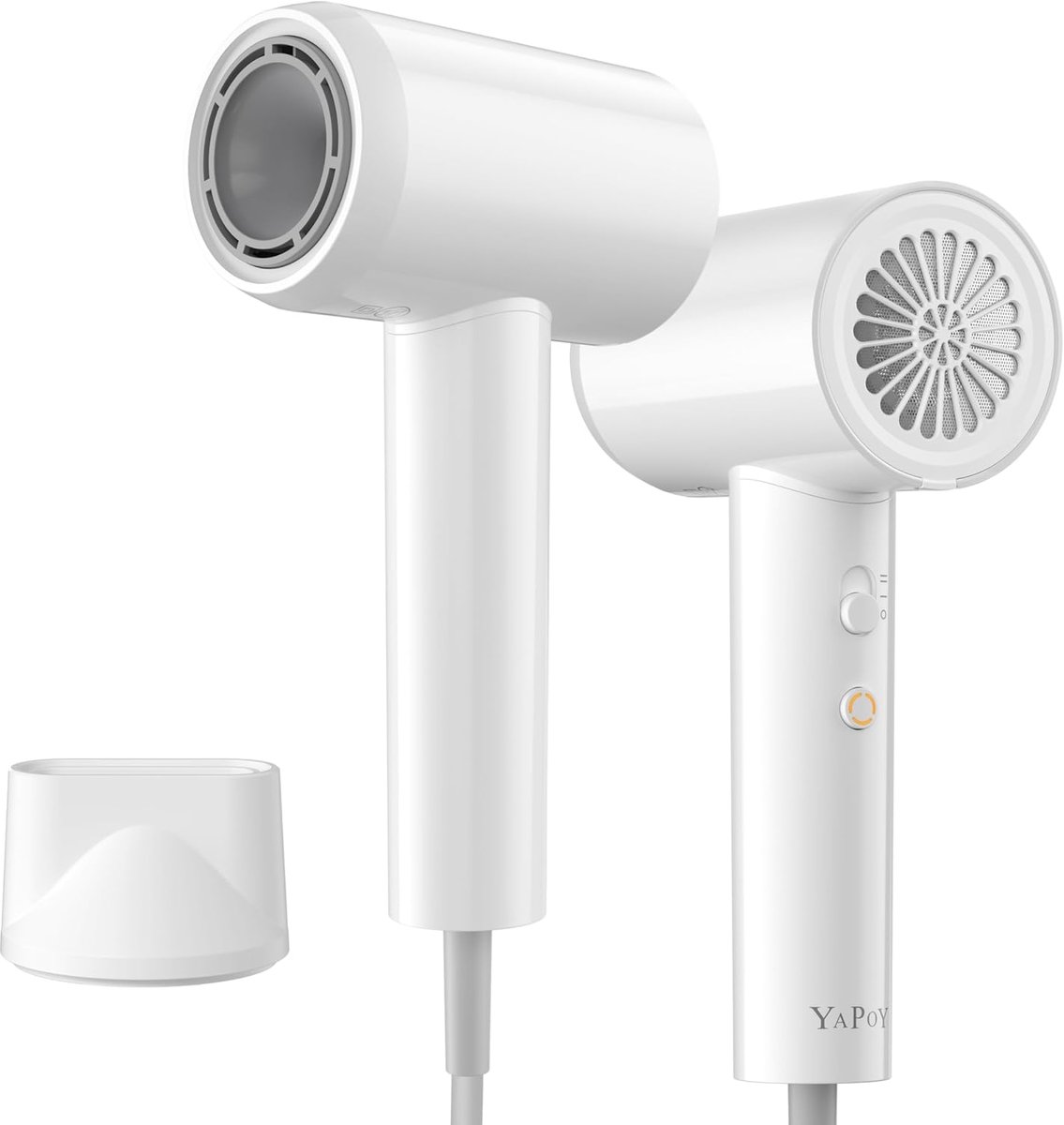 SnelShoppen - Hair Dryer, 200 Miljoen Ionen Föhn, 110.000 RPM, Sneldrogend, Minder Krullen, Slimme Temperatuurcontrole, Laag Geluid voor Volwassenen e