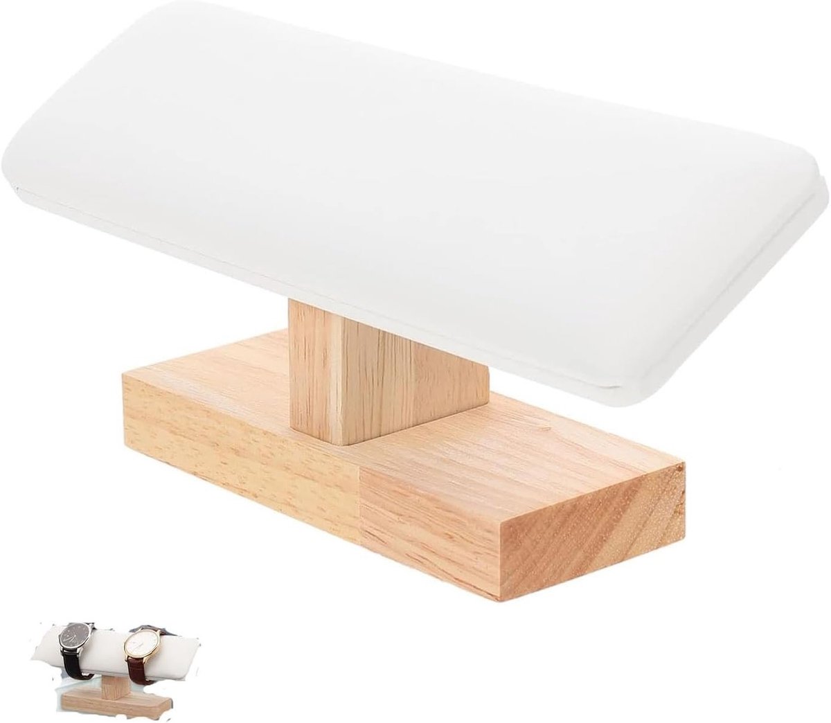Houten Sieraden Display Stand voor Armbanden en Horloges, Modern Organiser voor Kettingen en Accessoires, Ideaal voor Thuis en Winkels