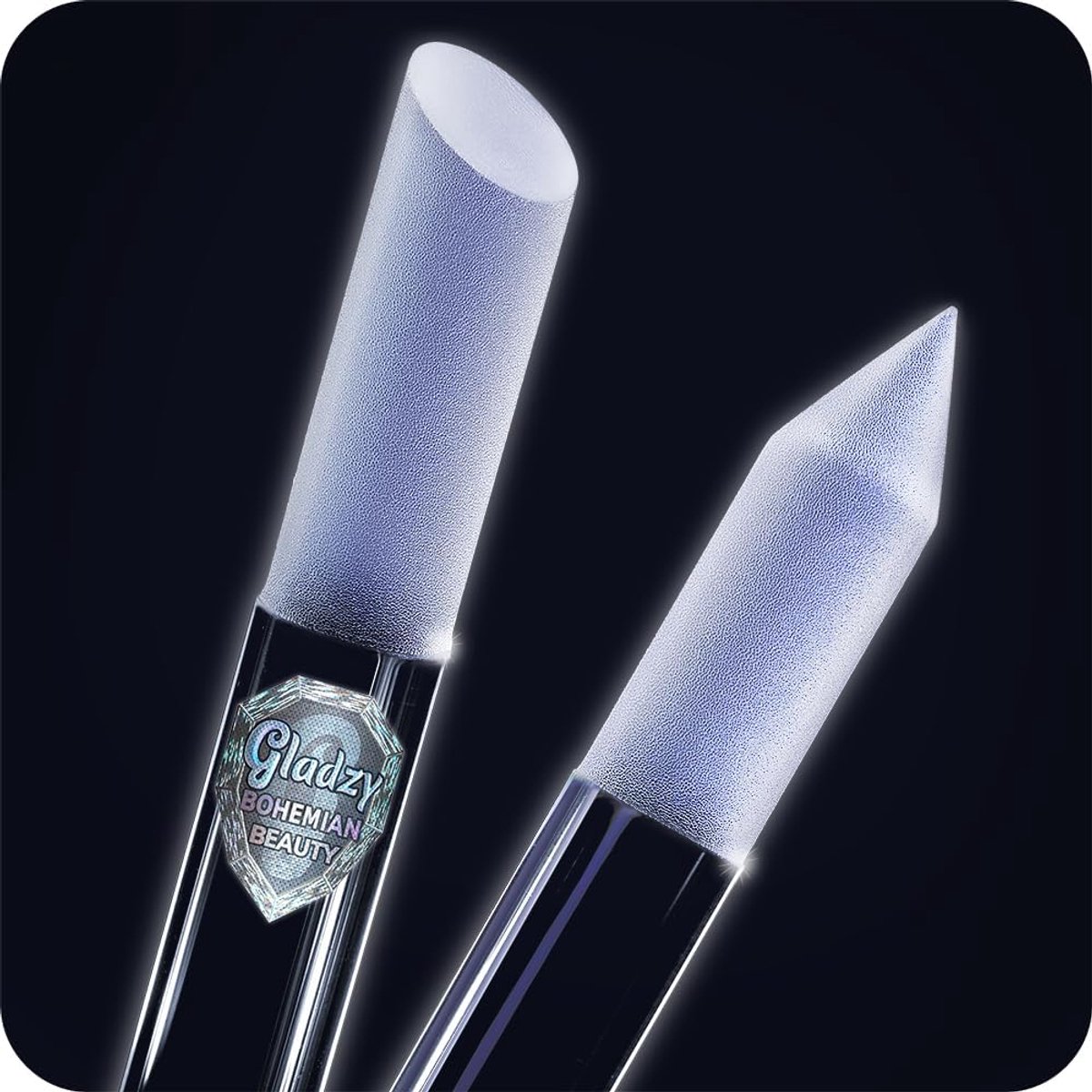 SnelShoppen - Glass Cuticle Pusher Nail File - Professionele Manicure Stick, Precisie Nagelvijl, Ethisch Gemaakt in de EU, Multifunctioneel, Geschikt