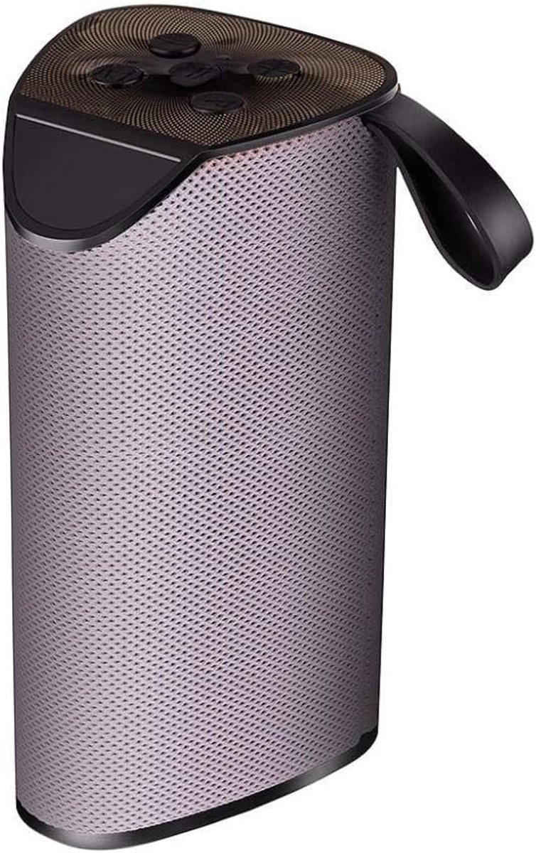 SnelShoppen - Draadloze Bluetooth Speaker met USB, FM Radio, MP3, Handfree - Krachtig Geluid met 2x5W Driver en Passive Subwoofer - Ideaal voor Feeste