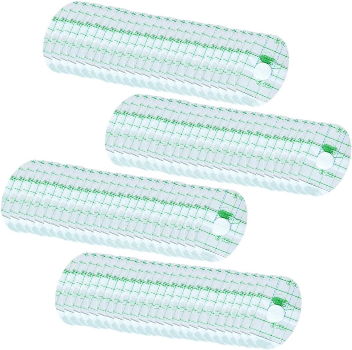 SnelShoppen - Pack van 100 Waterproof Baby Ears Stickers, Transparante Ultra Dunne Waterdichte Plakstickers voor Baby Oren, Ideaal voor Douche en Kind