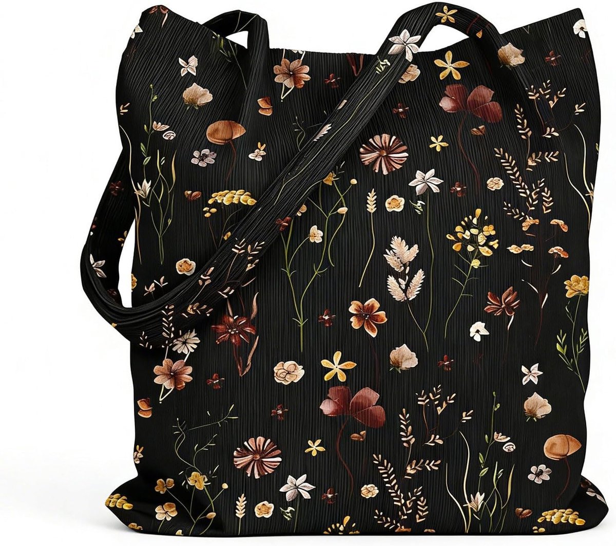 SnelShoppen - Vrouwen Cordtasche Tote Bag met Magneetsluiting en Binnenzak, Stijlvolle Zachte Corduroy Tote Bag voor Kantoor, Winkelen of School - 40x