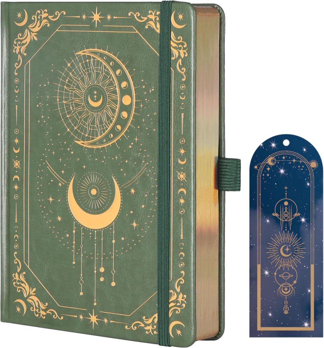 SnelShoppen - A5 Hardcover Notitieboek - Bullet Dot Diary met 190 Genummerde Pagina's - 160gsm Papier - Ideaal voor Werk, Schetsen en Persoonlijke Not
