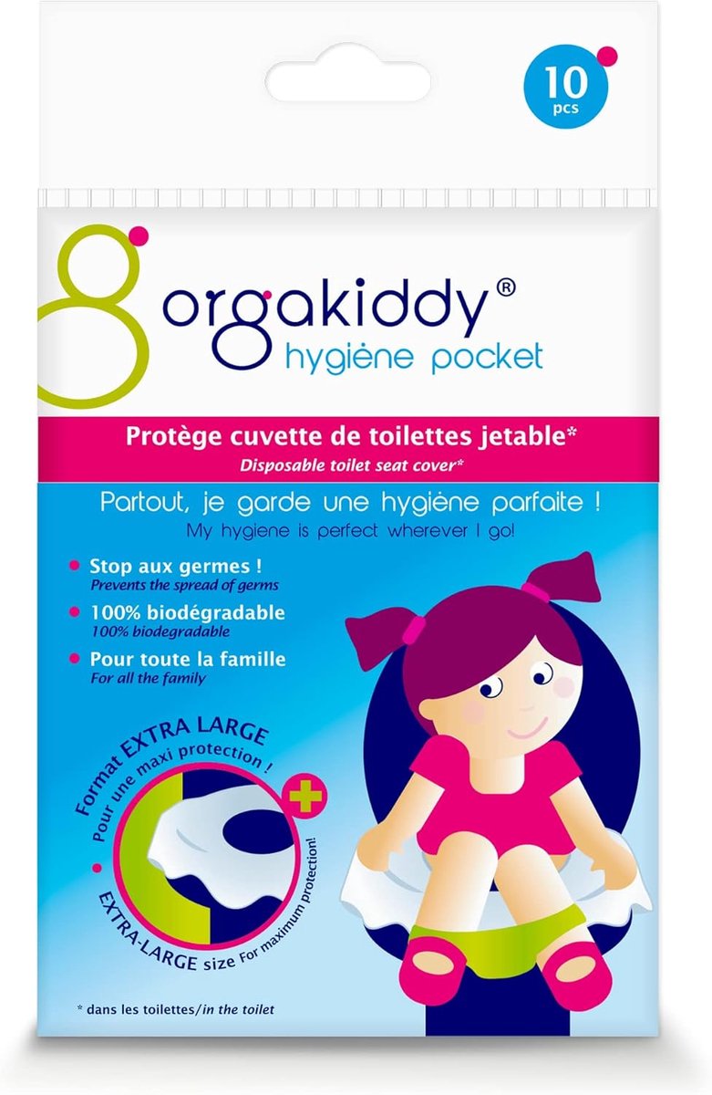 SnelShoppen - Beschermende Toiletzitting - Witte Biodegradable Toiletdoek - XL Formaat - Bacteriewerend - Geschikt voor Alle Toiletmaten - Hygiënisch