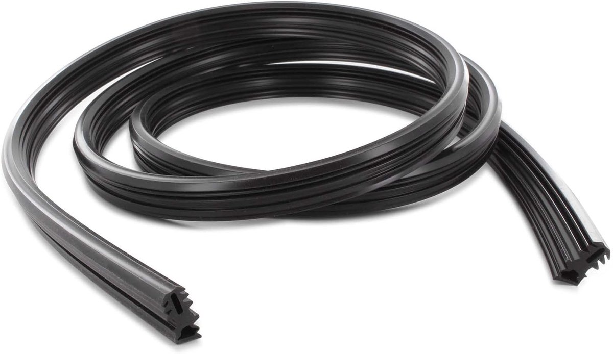 SnelShoppen - DL-pro Deurafdichting, Driezijdig, 180 cm, Rubber Afdichting voor Vaatwasser, Geschikt voor Diverse Merken, Keukenaccessoire
