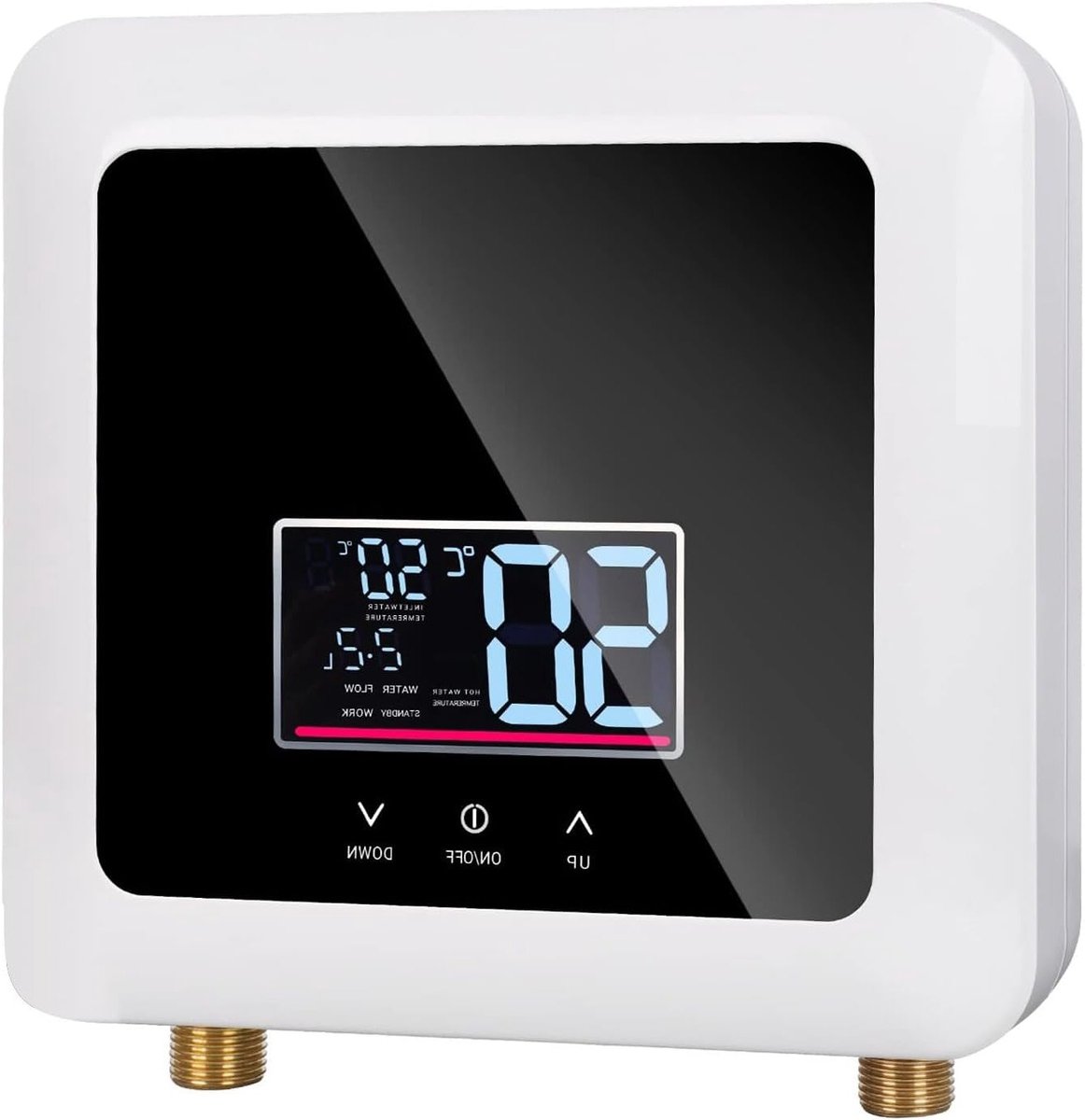 Elektrische Tankloze Mini Waterverwarmer 220 V 7500 W met LED Temperatuurweergave voor Keu