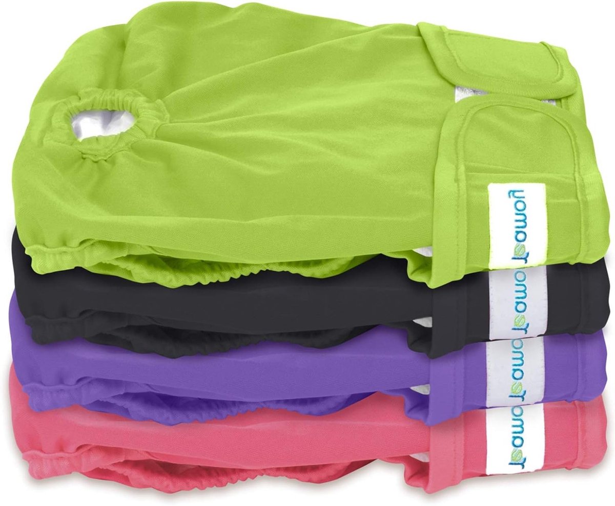Wasbare Hondend diapers voor Vrouwen - Set van 4, Super Absorberend en Comfortabel, Ideaal voor Training en Incontinentie