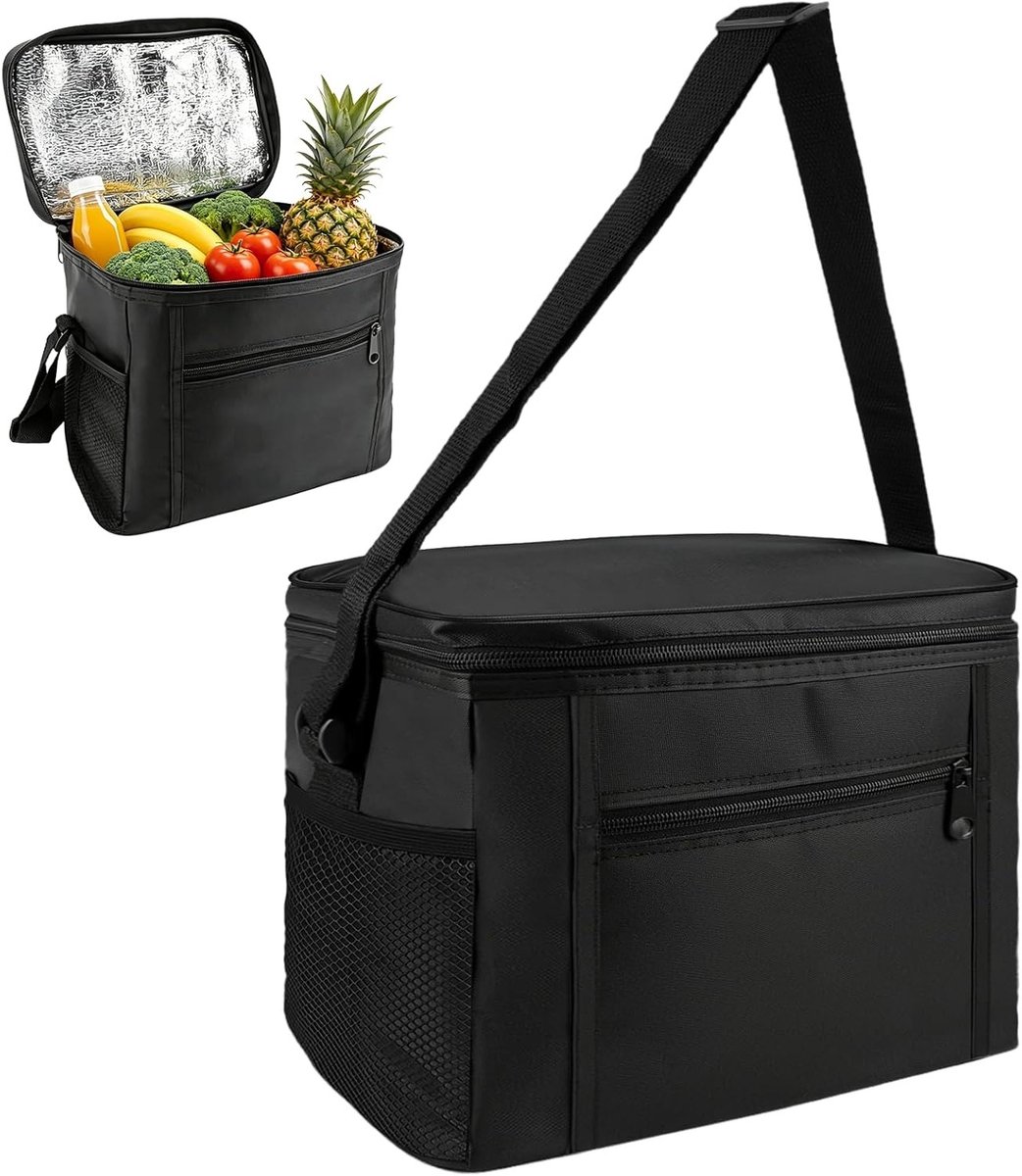 Vouwbare 10L Koeltas voor Picknick en Reizen - Isolerende Tas voor Buitenactiviteiten en Lunch