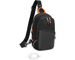 Sling Bag voor Switch, Steam Deck en ROG Ally - Draagbare Tas met Ruimte voor Accessoires