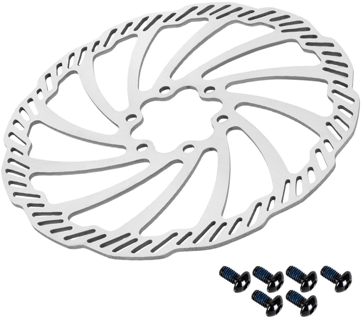 Dailygoods- Remschijven Achter - Remschijfslot - Remschijf Fatbike - Remschijven Fatbike V8 - Remschijven 160mm - Geschikt voor Diverse Voertuigen