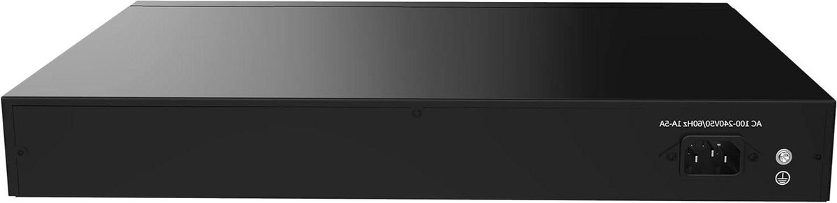 Managed Gigabit Switch - Netwerk Switch - Netwerk Uitbreiding - 28 Poorten Totaal - 24 RJ45 Poorten - Zwart
