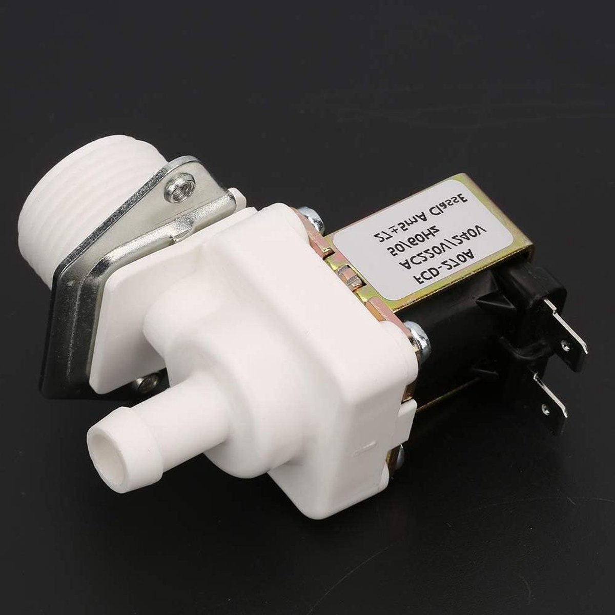 Elektrische Magneetklep - Waterklep Solenoïde - Waterinlaat Regelen - Normaal Gesloten Plastic - 8 x 6 x 4 cm