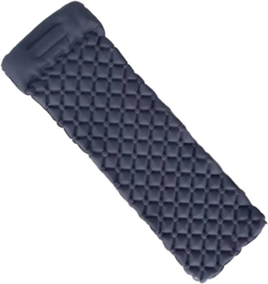 Opblaasbaar Slaapmatje - Luchtmatras Kampeerbed - Reizen Wandelen - Superzachte Dichte Stof - 190 x 60 x 5 cm - Camouflage — afbeelding 2