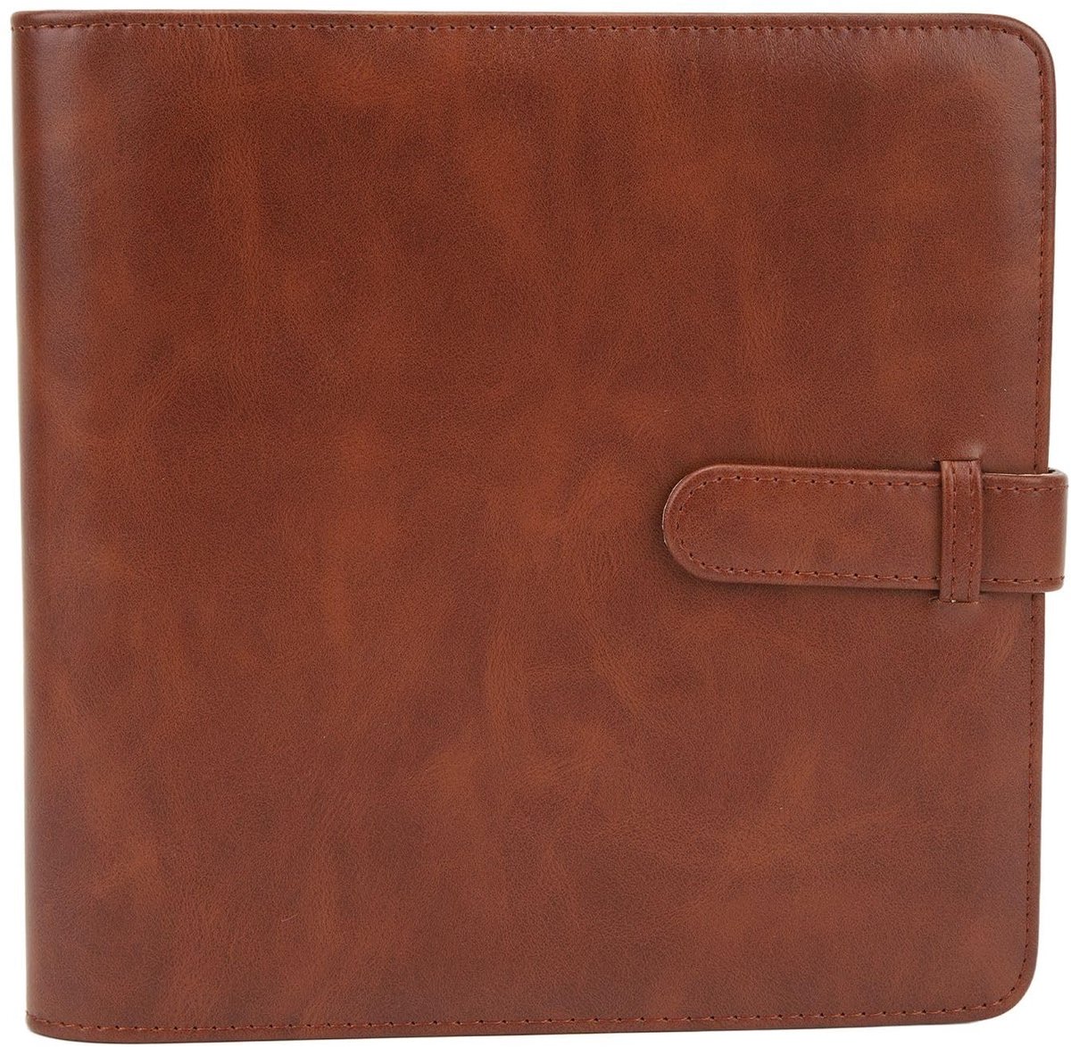 Dailygoods- Fotoalbum Grote Capaciteit - 288 Vakken - 3 Inch Plakboek - Multifunctioneel - Transparante Pocketpagina's - Slijtvast PU-leer - Fotoboek