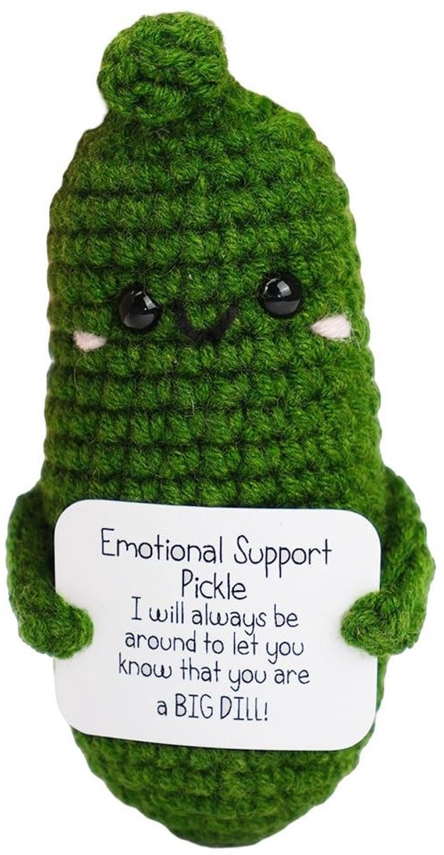 Dailygoods- Aardappel Knuffel - Creatief Gebreid - Positieve Motivatiegeschenken - Feestdecoratie - Aanmoediging - Lichtgewicht