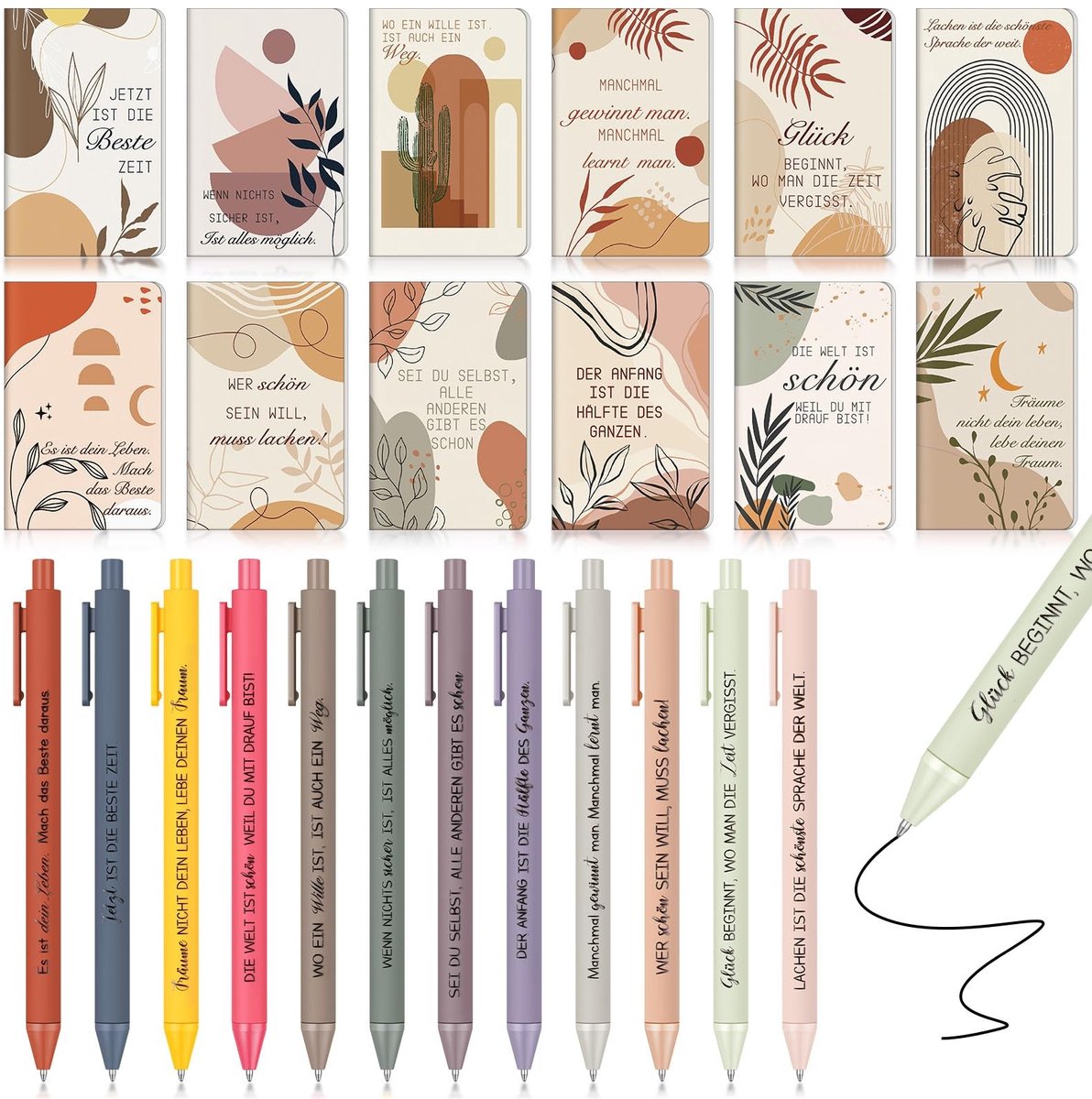 Omgoods - 24 Sets Inspirerende Cadeaus voor Collega's en Leraars